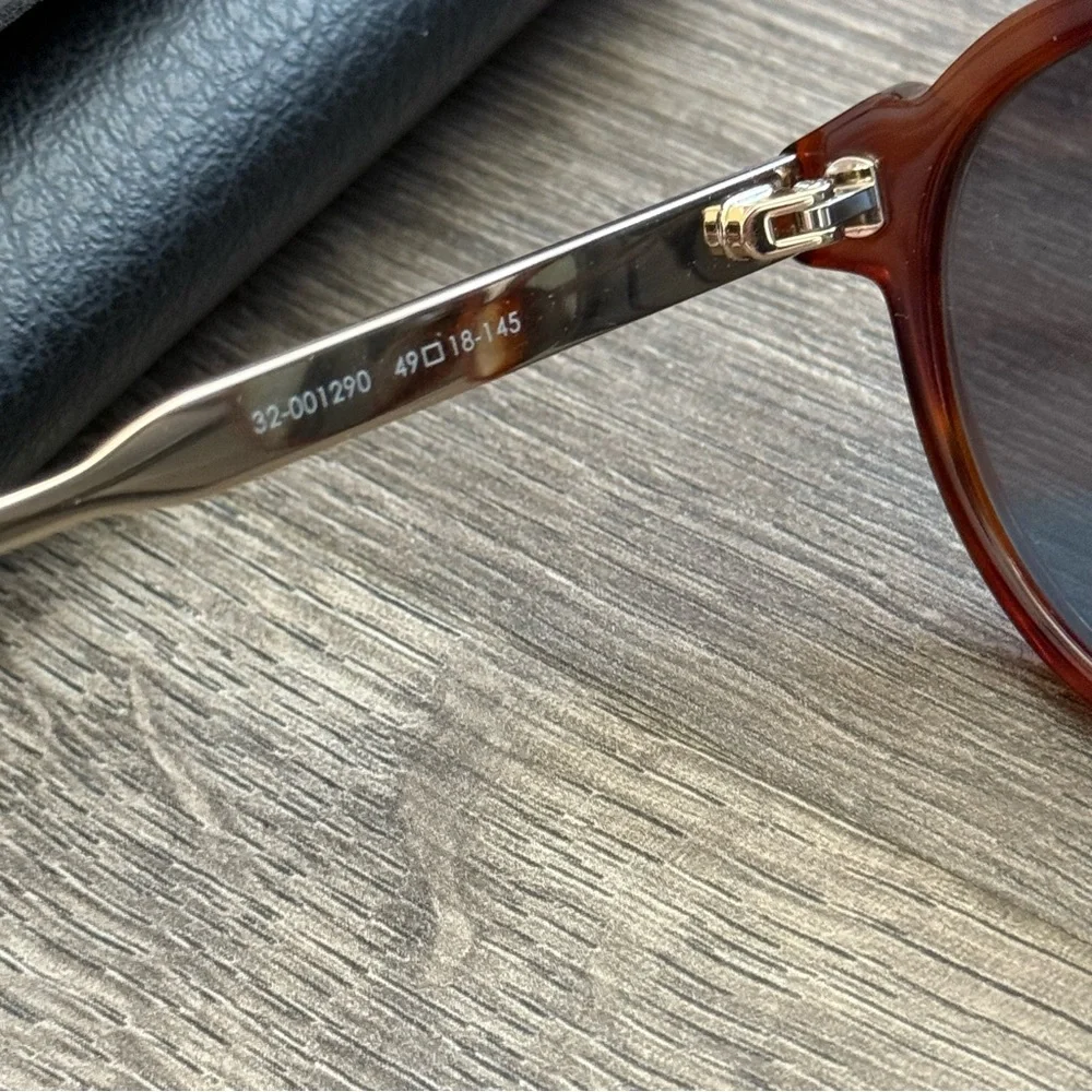Ottoto Solon Tortois Gold Women Sunglasses 32-001290 / 49-18-145 USED
